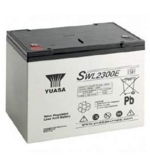 YUASA VRLA Battery 12V 78AH / SWL2300